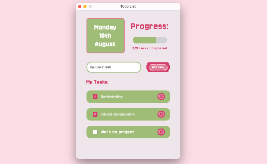 Todo Widget
